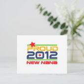 2012 trotse Nana T-shirts en Giften Briefkaart (Staand voorkant)