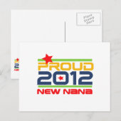 2012 trotse Nana T-shirts en Giften Briefkaart (Voorkant / Achterkant)