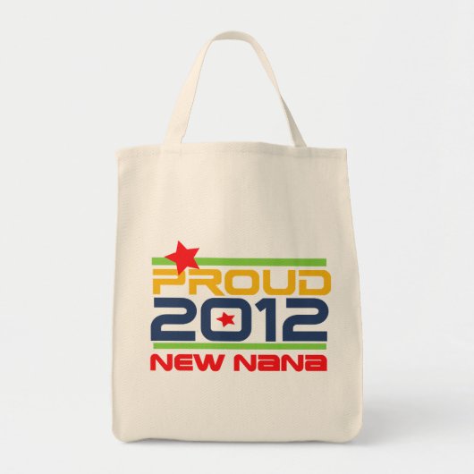 2012 trotse Nana T-shirts en Giften Tote Bag (Voorkant)