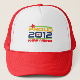 2012 trotse Nana T-shirts en Giften Trucker Pet