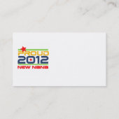 2012 trotse Nana T-shirts en Giften Visitekaartje (Achterkant)