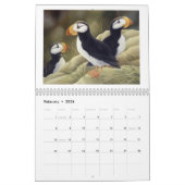 2012 Twaalf maanden Wildlife Art Agenda Kalender (Feb 2026)