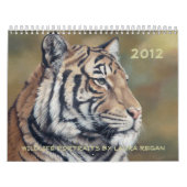 2012 Twaalf maanden Wildlife Art Agenda Kalender (Hoes)
