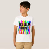 2012: ukulele design. t-shirt (Voorkant volledig)