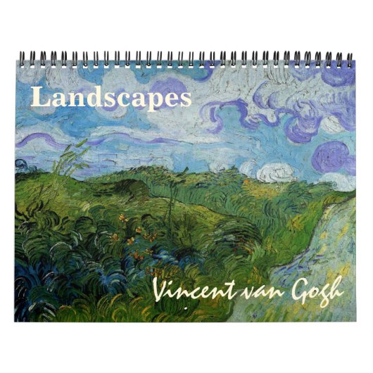 2012 Vincent van Gogh Landschappen Agenda Kalender (Hoes)