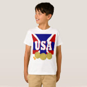 2012 VS Sporteert Gold Medal KidsT-shirt Gift T-shirt (Voorkant volledig)