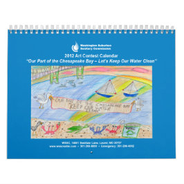 2012 WSSC Art Contest Calendar Kalender