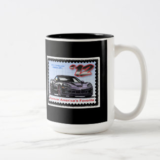 2012 Z06 Centennial Edition Corvette Tweekleurige Koffiemok