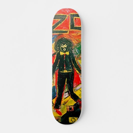 2012 ZWARTE TREK PERSOONLIJK SKATEBOARD (Voorkant)