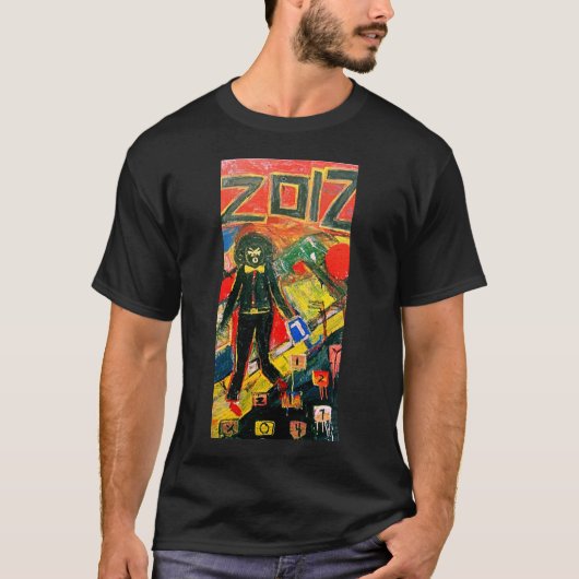 2012 ZWARTE TREK T-SHIRT (Voorkant)