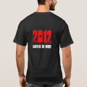 2012 ZWARTE TREK T-SHIRT (Achterkant)