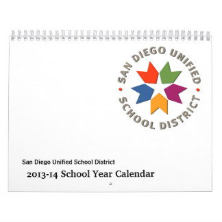 2013-14 San Diego Unified School Agenda Kalender