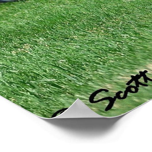 2013 60ste Jubileum C6 Corvette 427 cabriolet Poster (Hoek)