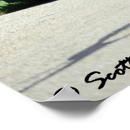 2013 60ste Jubileum C6 Corvette 427 cabriolet Poster (Hoek)