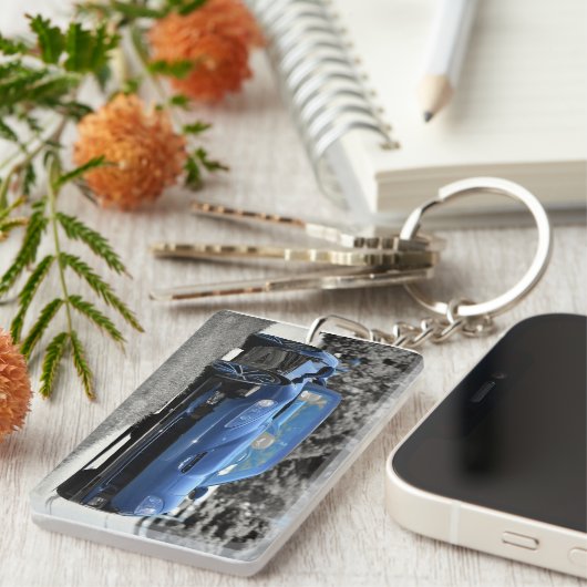 2013 60ste Jubileum C6 Corvette 427 cabriolet Sleutelhanger (Voorkant Rechts)