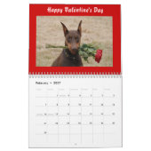 2013 Agenda van Doberman herzien februari Kalender (Feb 2027)