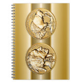 2013 American Buffalo Proof Gold Coin ~  USA Notitieboek (Voorkant)