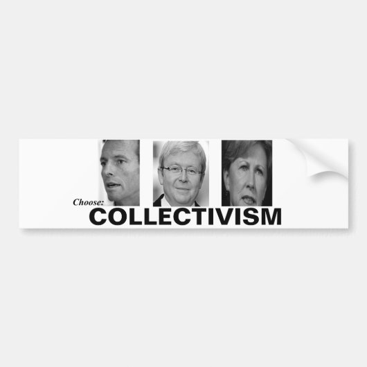 2013 Australische verkiezingen Bumpersticker (Voorkant)