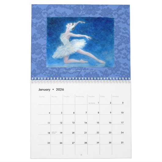2013 - Ballet Art Agenda Kalender (Jan 2026)