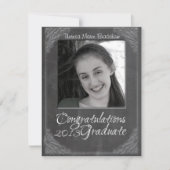 2013 Chalk Blackboard Photo-Afstuderen Kaart (Voorkant)