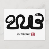 2013 Chinees Nieuwjaar Briefkaart (Voorkant)