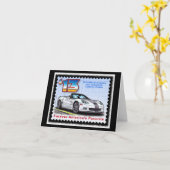 2013 Convertibele het Jubileum van het Korvet Kaart (Gele Bloem)