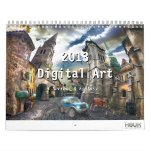 2013 de Digitale Surreal & Kunst van de Fantasie - Kalender