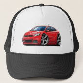 2013 Dodge Dart Red Car Trucker Pet (Voorkant)