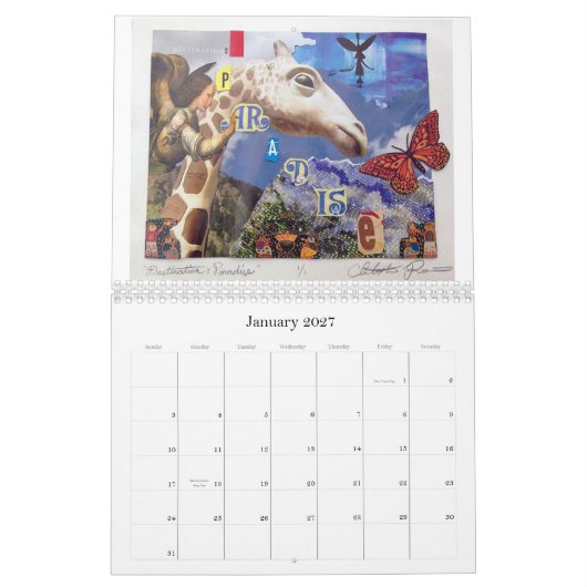 2013: eindeloze creativiteitscalender kalender (Jan 2027)