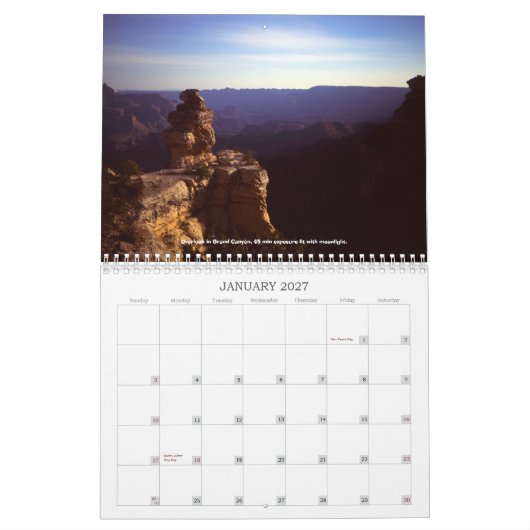 2013 Excelsus Photo Calendar Kalender (Jan 2027)