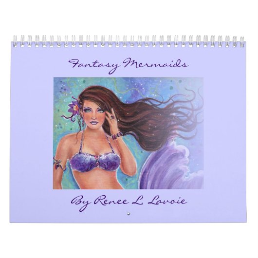 2013 Fantasy Mermaid Calender van Renee L. Lavoie Kalender (Hoes)