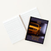 2013 Gele Spier Auto Custom School Classroom Notitieboek (Binnen)