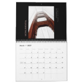 2013 Golden Gate Bridge geïnspireerd kunstwerk Kalender (Mar 2027)