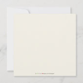 2013 Grunge Afstudeeruitnodiging (roze) Aankondiging (Achterkant)