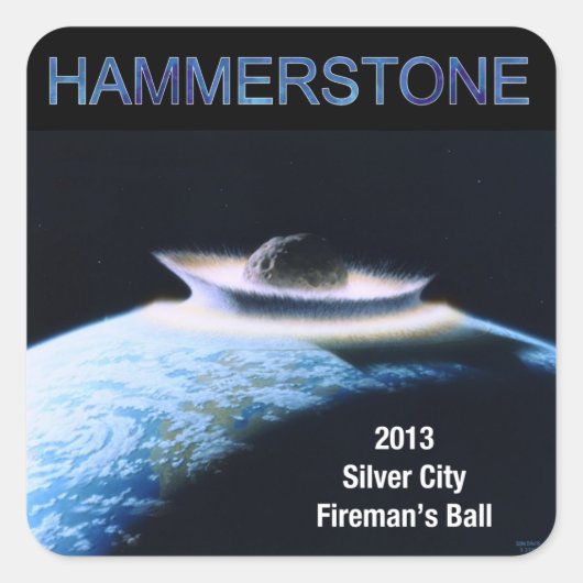 2013 Hammerstone Band Sticker (Voorkant)