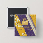 2013 Herdenking van de LWV-Button Vierkante Button 5,1 Cm (Voorkant /achterkant)