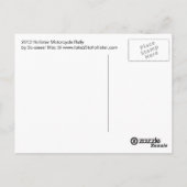 2013 Hollister Motorcycle Rally Briefkaart (Achterkant)