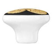 2013 Indiase ~ Amerikaanse Buffalo ~ Gouden Munt ~ Keramische Knop (Zijkant)