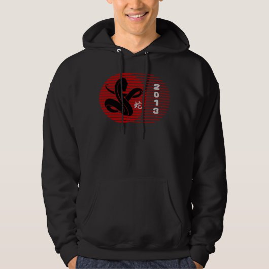 2013 Jaar van de slang Hoodie (Voorkant)