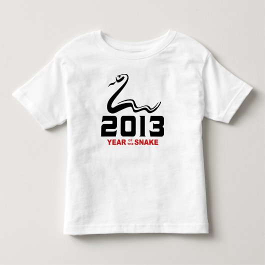 2013 Jaar van de slang Kinder Shirts (Voorkant)