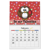 2013 jaar van de uil kalender (Feb 2027)