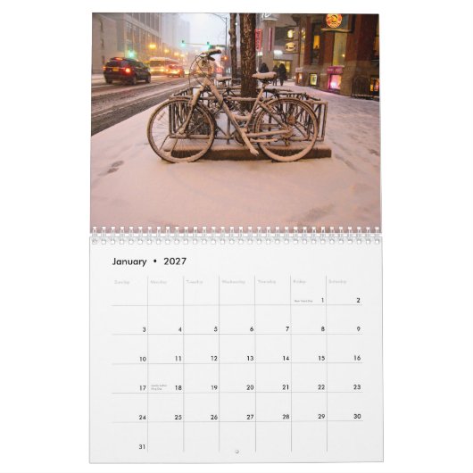 2013 Joys of Bikes Calendar - for Ride of Silence Kalender (Jan 2027)
