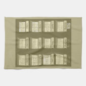 2013 kalender Bolts of Fabric Tea Kitchen dn Theedoek (Horizontaal)