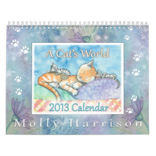 2013 Kat Kalender van Molly Harrison
