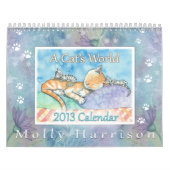 2013 Kattenkalender door Molly Harrison Kalender (Hoes)