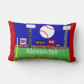 2013 Kinder Baseball Persoonlijke Sierkussen Gift Kussen (Achterkant)
