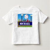 2013 Kinder Sport Gepersonaliseerde Honkbal Tshirt (Voorkant)