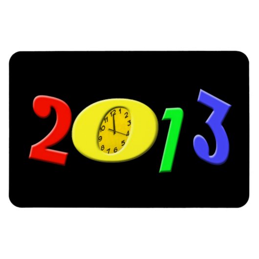 2013 Kleuren Magneet (Horizontaal)