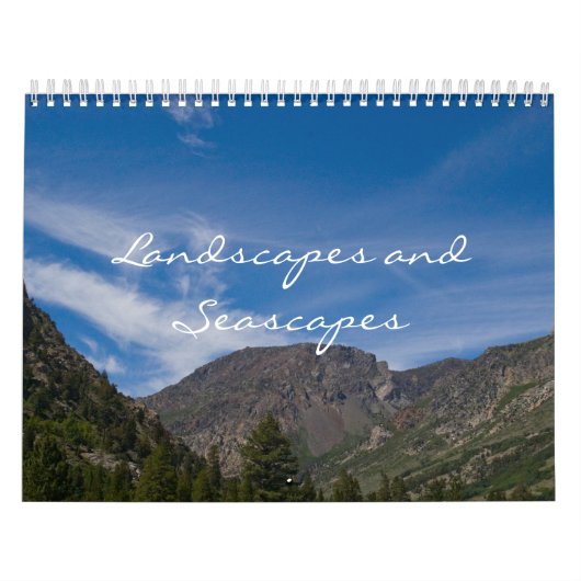 2013 Landschappen en zeegezichten Kalender (Hoes)
