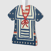 2013 Lelijke trui v2 (gepersonaliseerd) Ornament (voorkant)